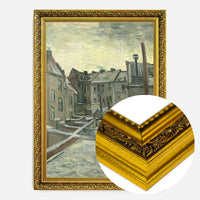 Houses from the back by Vincent van Gogh Poster Print
