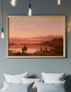 Landscape at Sunset Print by Wilhelm Leopolski