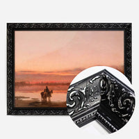 Landscape at Sunset Print by Wilhelm Leopolski