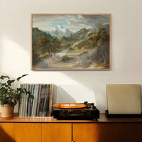 Lauterbrunnertal Near Unterseen Print by Joseph Anton Koch
