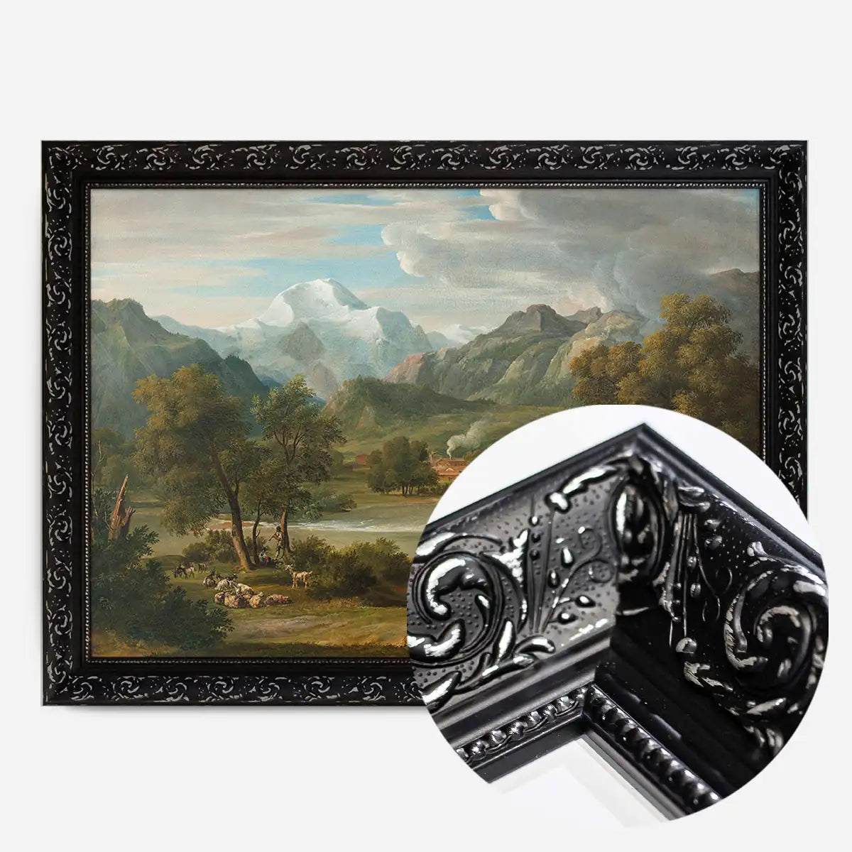 Lauterbrunnertal Near Unterseen Print by Joseph Anton Koch
