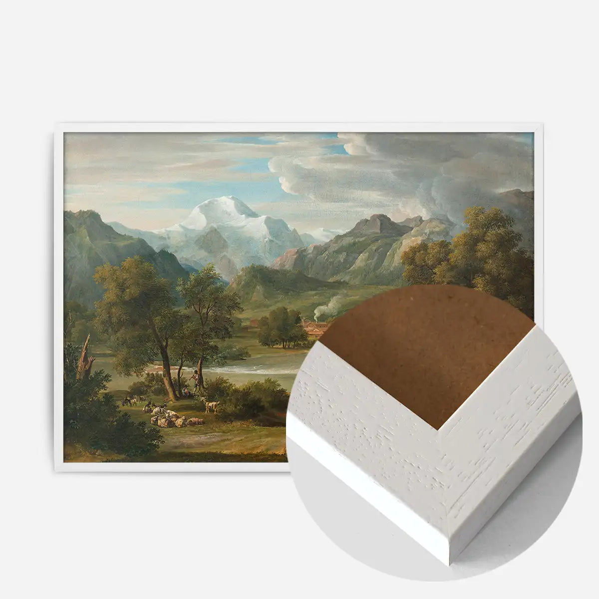 Lauterbrunnertal Near Unterseen Print by Joseph Anton Koch