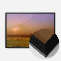 Marsh Sunset Print by Martin Johnson Heade