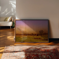 Marsh Sunset Print by Martin Johnson Heade