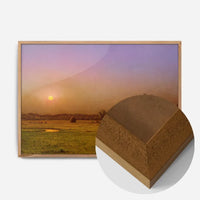 Marsh Sunset Print by Martin Johnson Heade