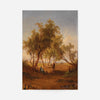 Orientalischer Reiter vor einer Stadt by Georg Geyer Poster Print