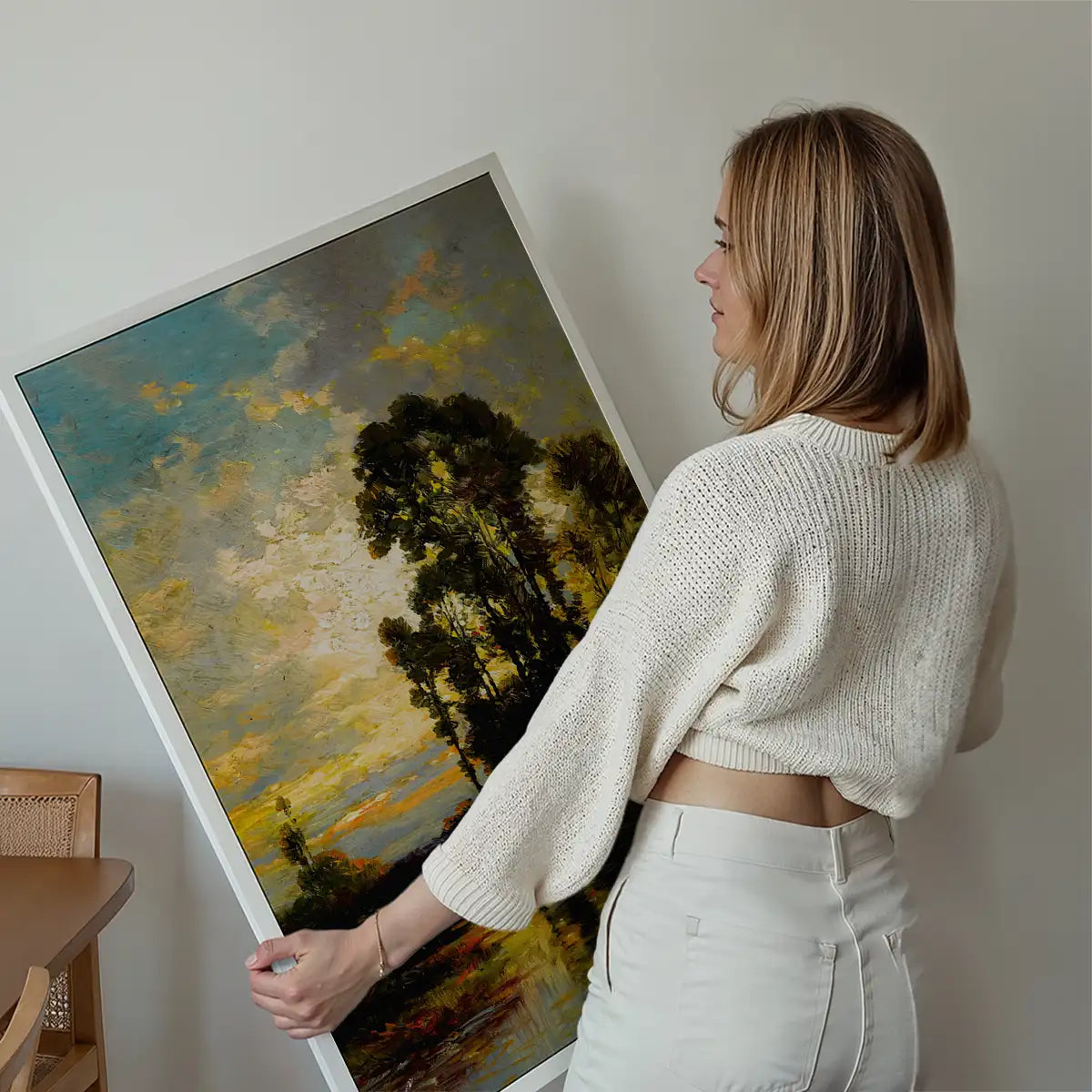 Pastoral Sunset by Carl Weber Poster Print