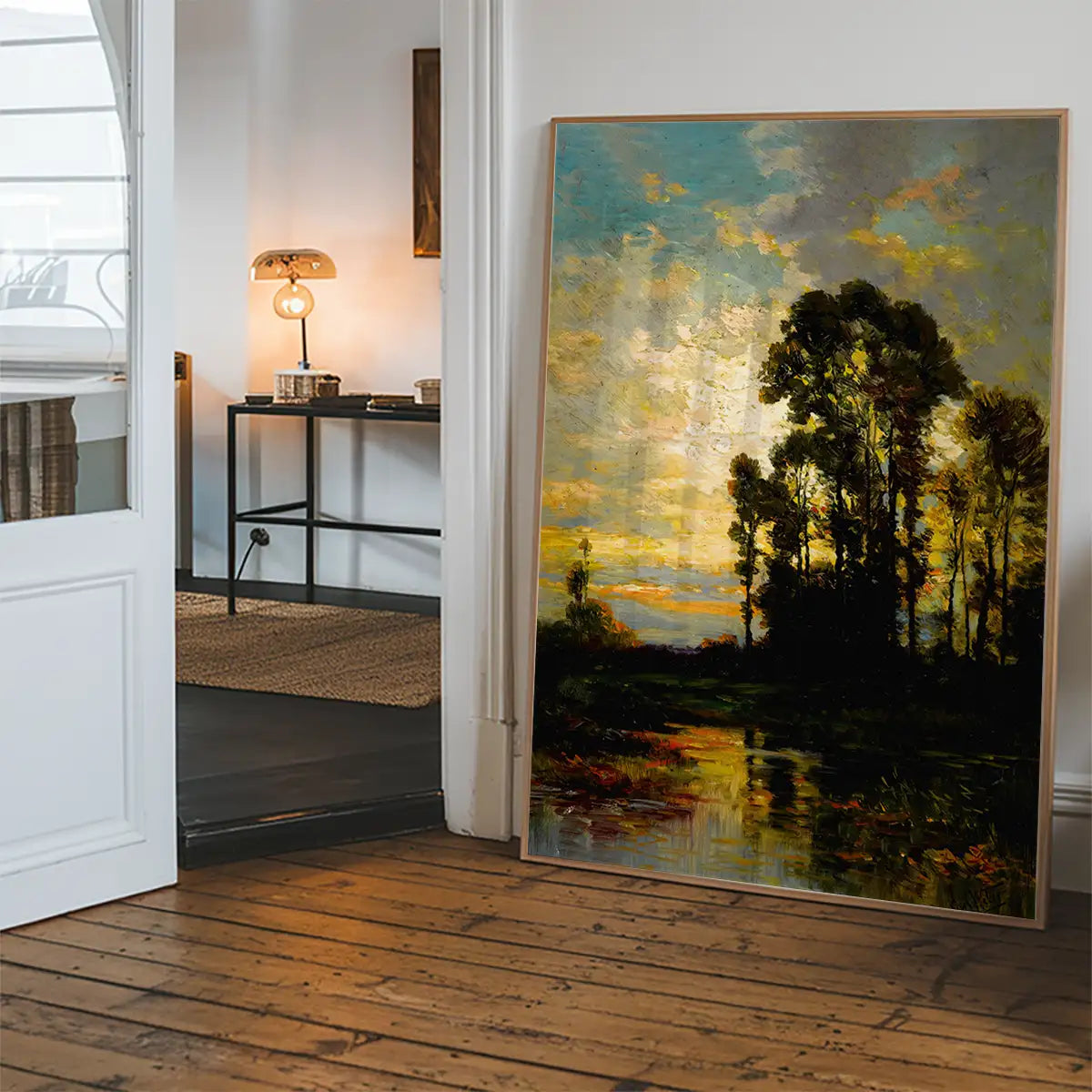 Pastoral Sunset by Carl Weber Poster Print