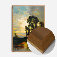 Pastoral Sunset by Carl Weber Poster Print
