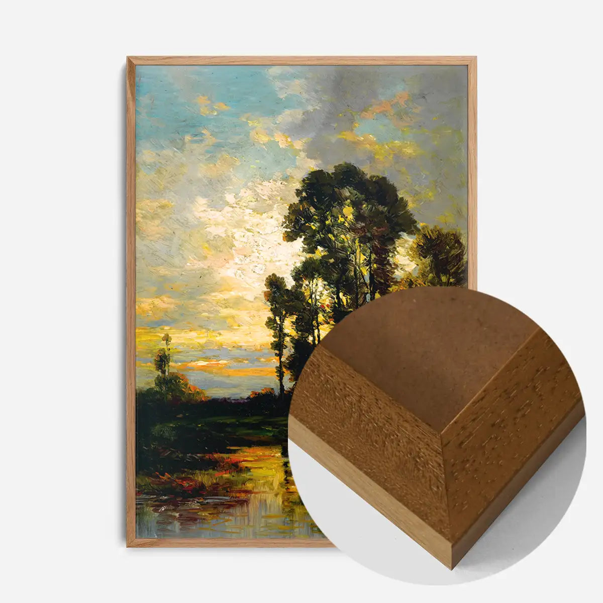 Pastoral Sunset by Carl Weber Poster Print