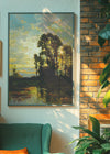 Pastoral Sunset by Carl Weber Poster Print