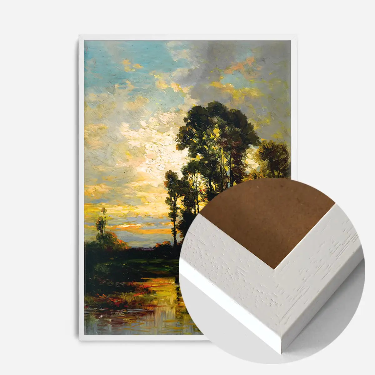 Pastoral Sunset by Carl Weber Poster Print
