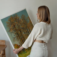 Rowan Trees In Autumn by Ivan Ivanovich Shishkin Poster Print
