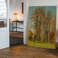 Rowan Trees In Autumn by Ivan Ivanovich Shishkin Poster Print