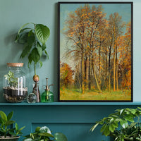 Rowan Trees In Autumn by Ivan Ivanovich Shishkin Poster Print