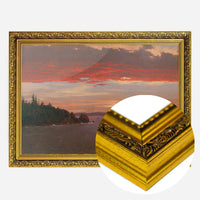 Mount Desert Sunrise Print by Frederic Edwin Church