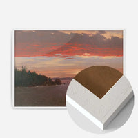 Mount Desert Sunrise Print by Frederic Edwin Church