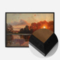 Black Wood Frame