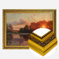 Sunset at Orholm Print by Peder Mørk Mønsted