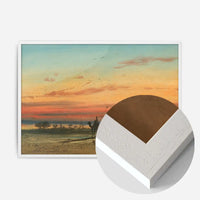 Sunset in Egypt Print by Louis-Amable Crapelet