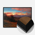 Black Wood Frame