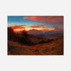 Sunset on Mount Diablo Print by William Keith