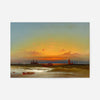 Sunset Seascape Print by James Hamilton
