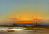 Sunset Seascape Print by James Hamilton