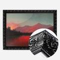 Black Ornate Frame