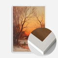 White Wood Frame