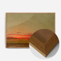 Sunset, Haywagon in the Distance Print by Martin Johnson Heade