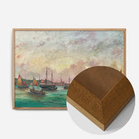 Tall masted steamer Print by Basilio Ivankovic