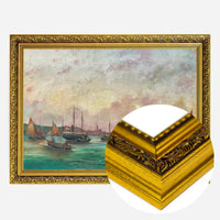 Tall masted steamer Print by Basilio Ivankovic