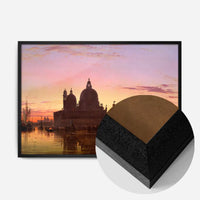 Venice Sunset Print by Edward William Cooke