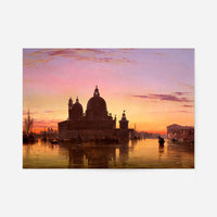 Venice Sunset Print by Edward William Cooke