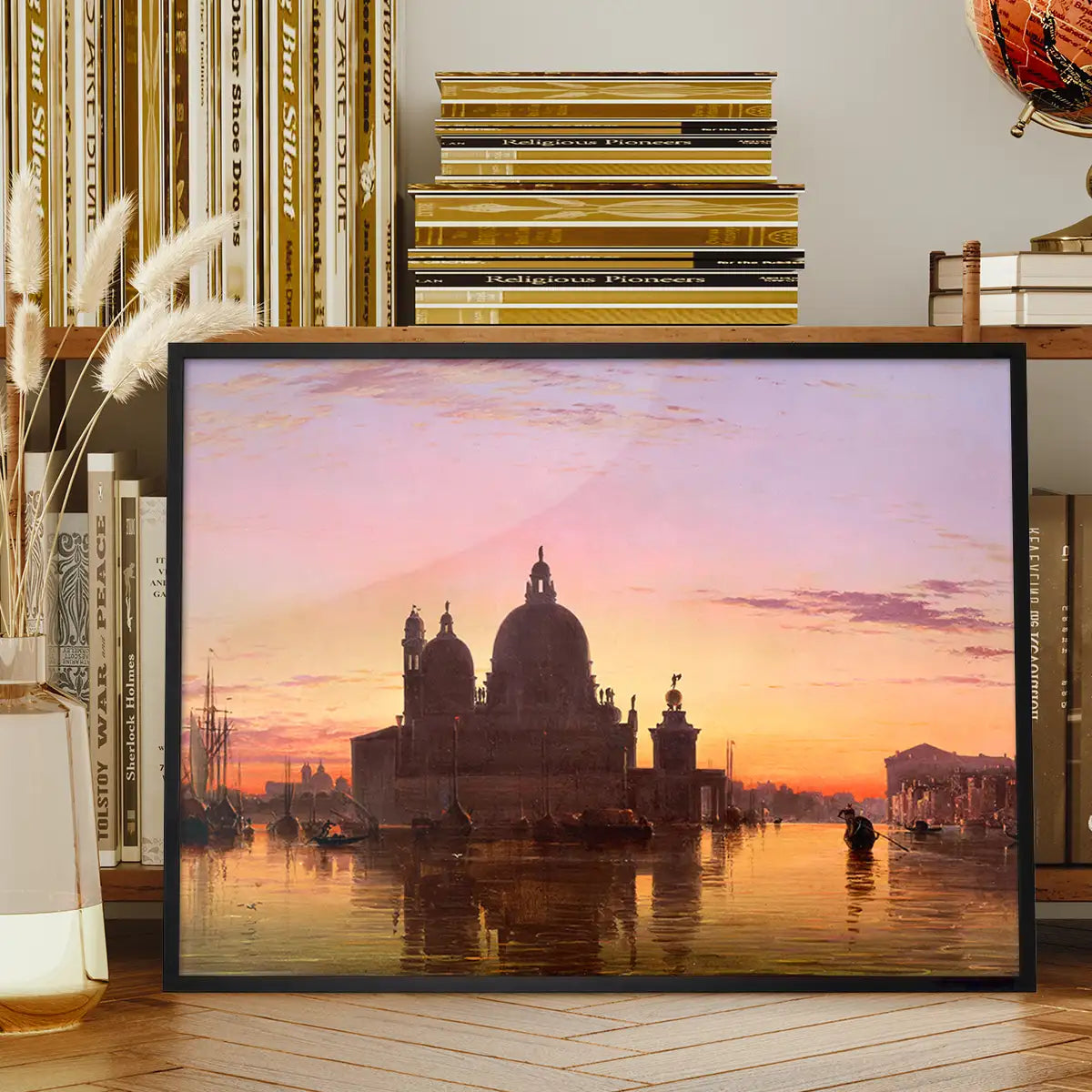 Venice Sunset Print by Edward William Cooke