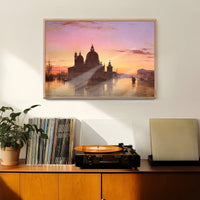 Venice Sunset Print by Edward William Cooke
