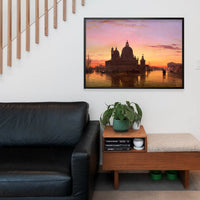 Venice Sunset Print by Edward William Cooke
