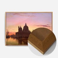 Venice Sunset Print by Edward William Cooke