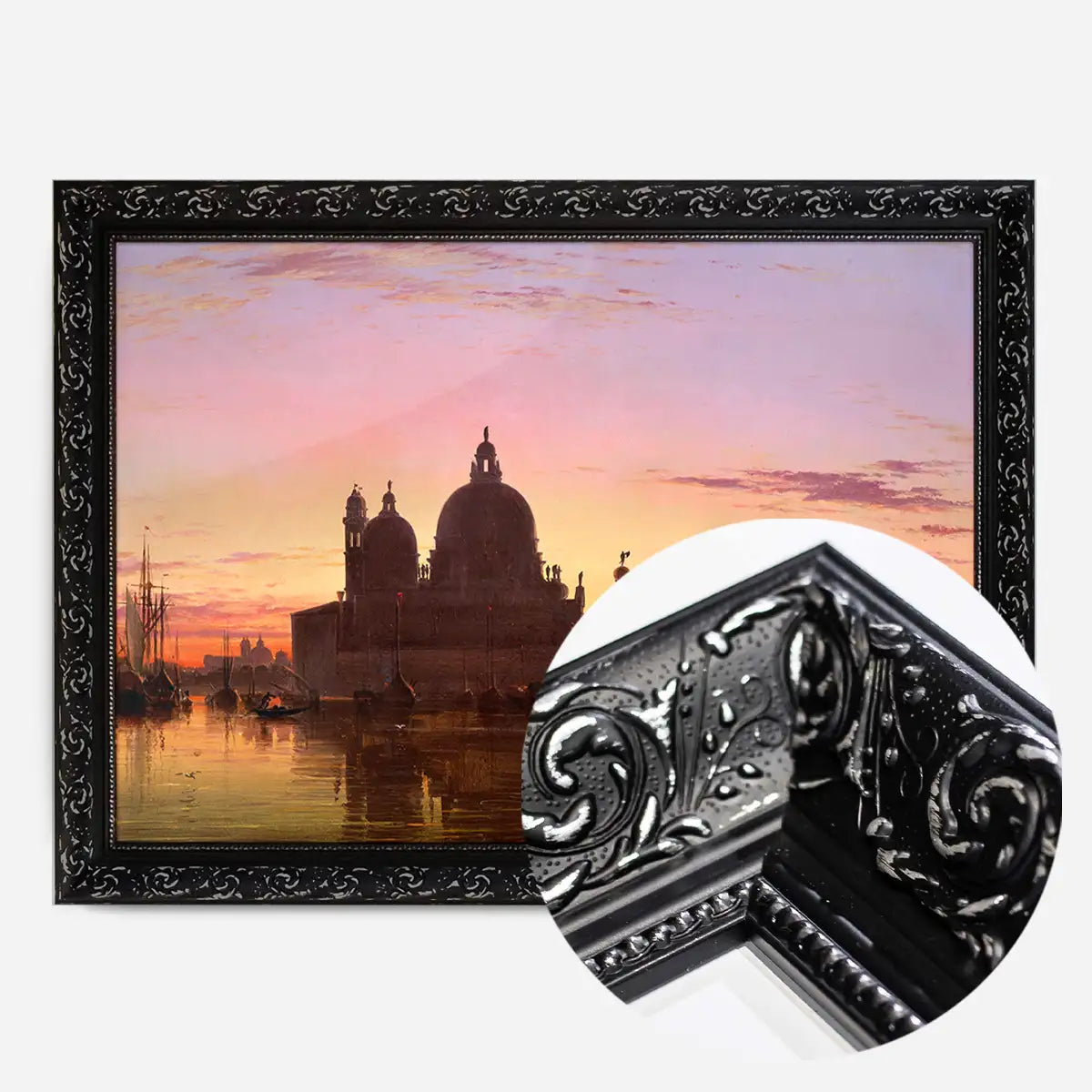 Venice Sunset Print by Edward William Cooke