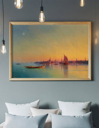 Venice Sunset Print by Ivan Konstantinovich Aivazovsky