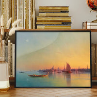 Venice Sunset Print by Ivan Konstantinovich Aivazovsky