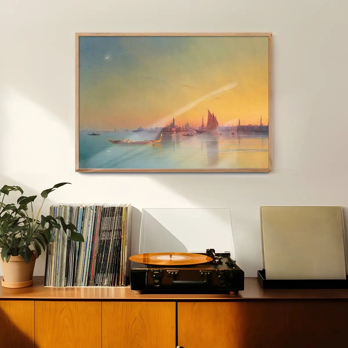 Venice Sunset Print by Ivan Konstantinovich Aivazovsky