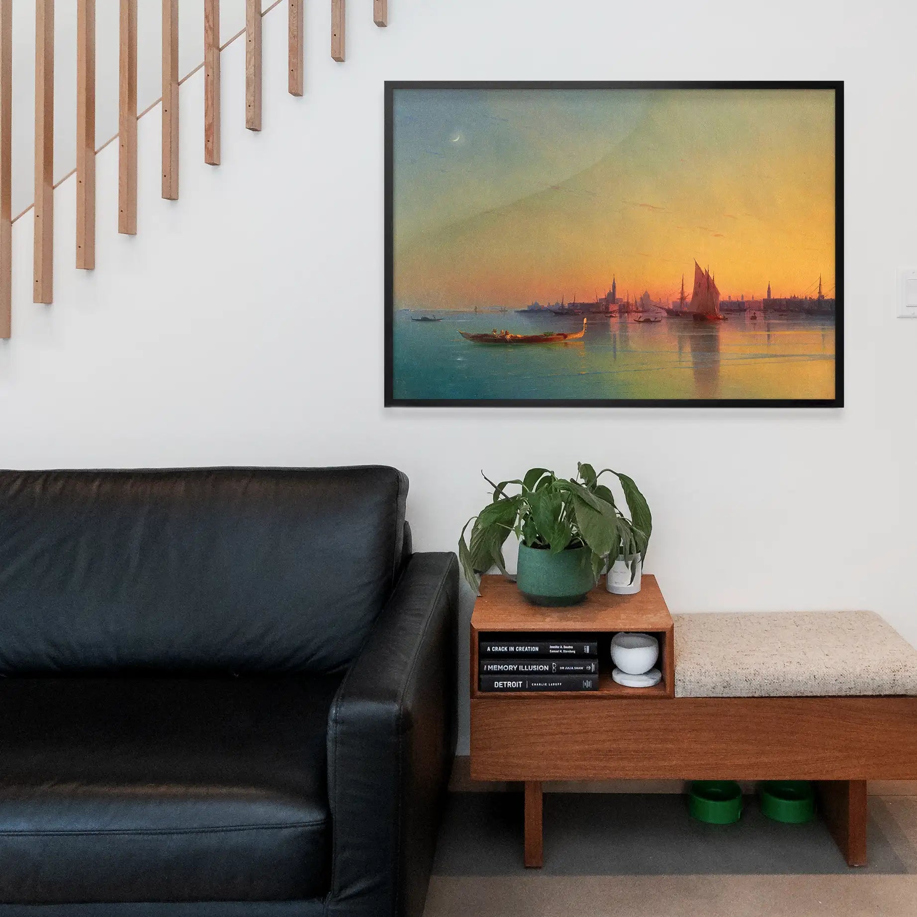 Venice Sunset Print by Ivan Konstantinovich Aivazovsky
