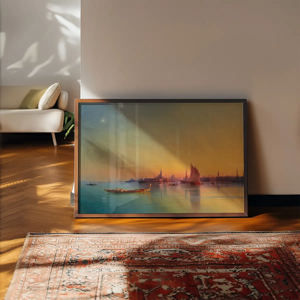 Venice Sunset Print by Ivan Konstantinovich Aivazovsky