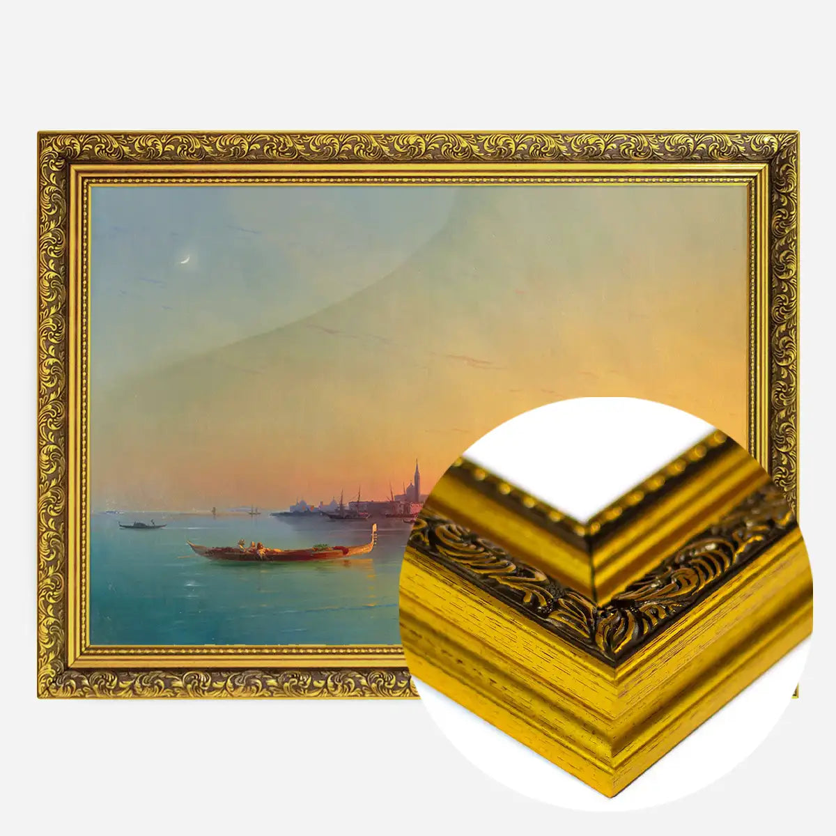 Venice Sunset Print by Ivan Konstantinovich Aivazovsky