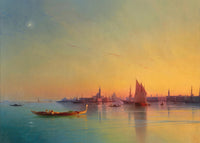 Venice Sunset Print by Ivan Konstantinovich Aivazovsky