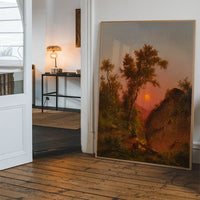 View from the Bluff sunset by Henry Ary Poster Print