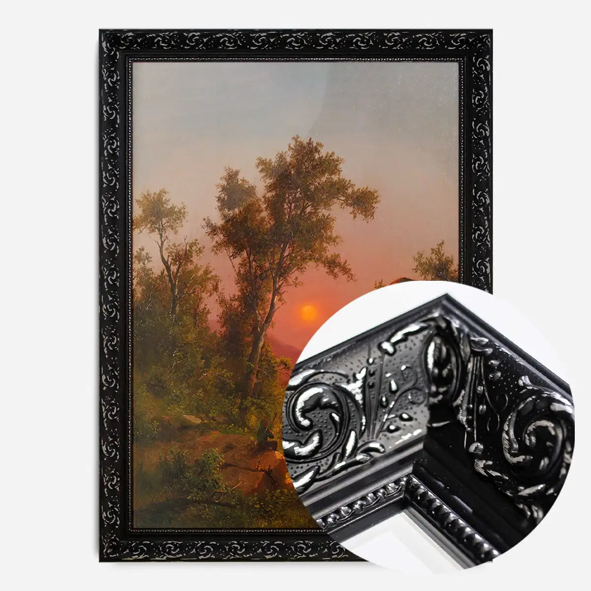 View from the Bluff sunset by Henry Ary Poster Print