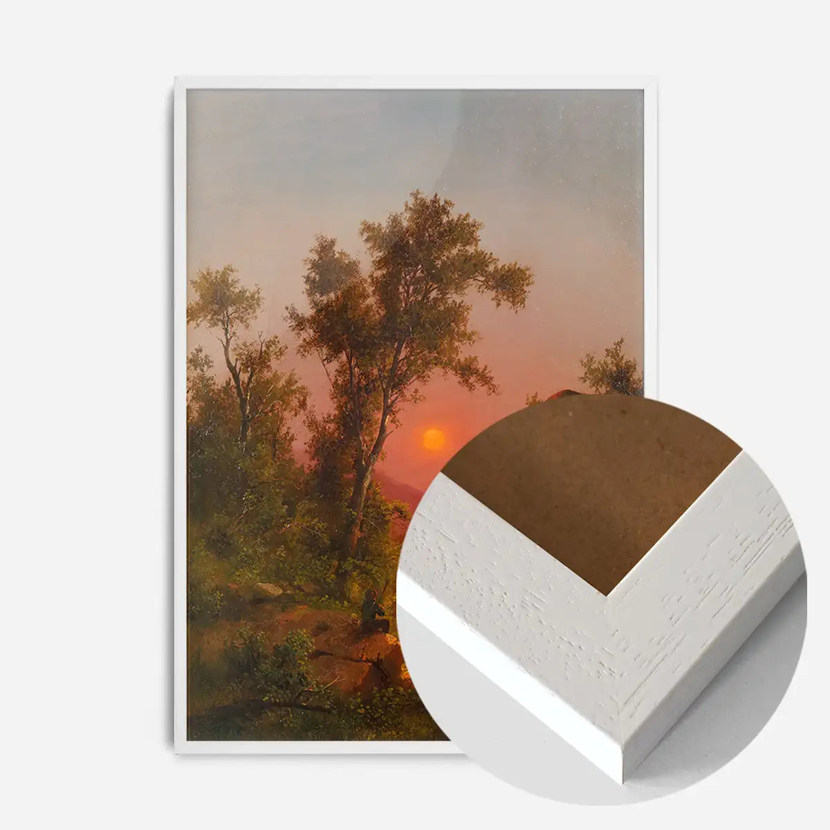 View from the Bluff sunset by Henry Ary Poster Print